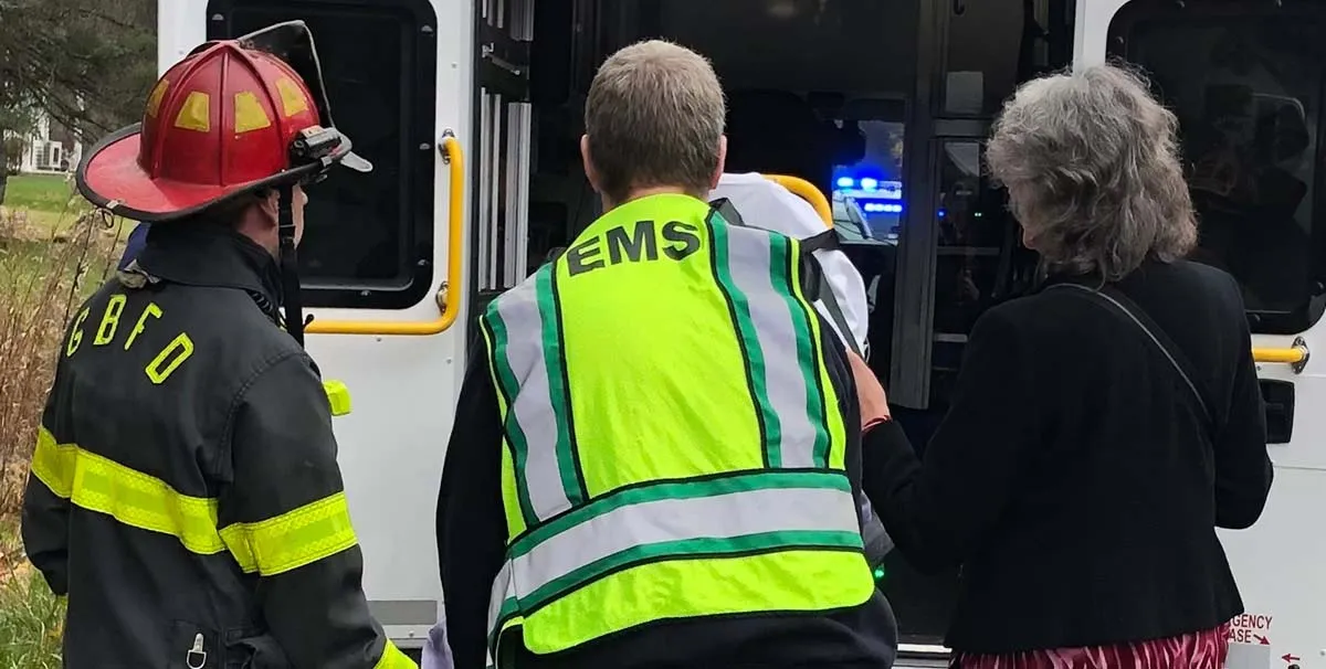 Southern Berkshire Ambulance assists the Great Barrington Fire Department